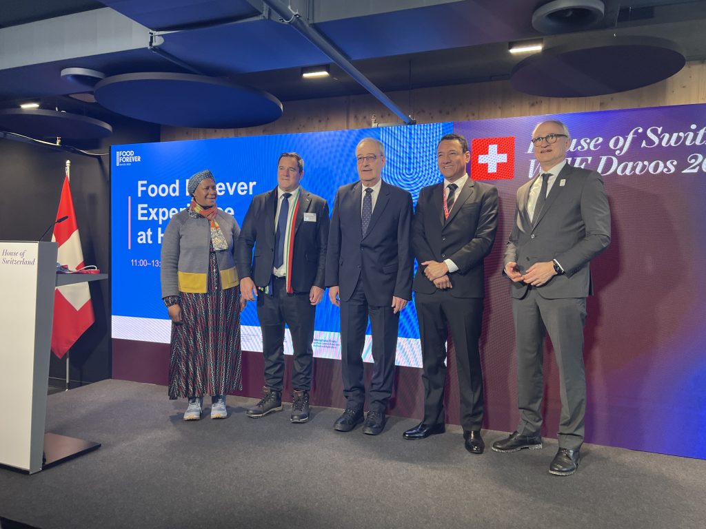 ISF at Food Forever Davos