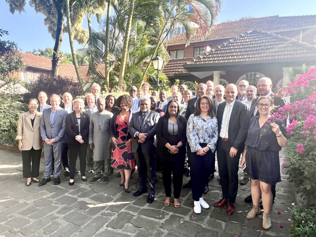 ISF Board of Directors with representatives from AFSTA and the Seed Trade Association of Kenya (STAK)