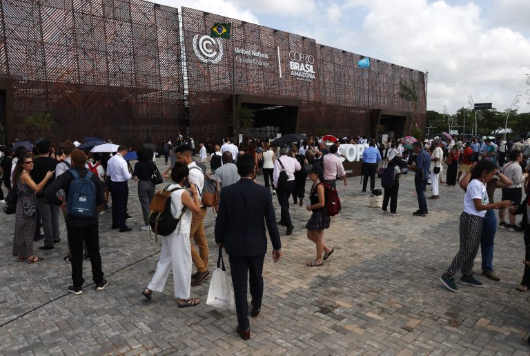 11.11.2025 - Belem - Participants arrive to the 30th Conference of the Parties (COP30).